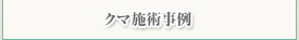 クマ施術事例