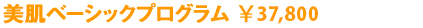 美肌ベーシックプログラム