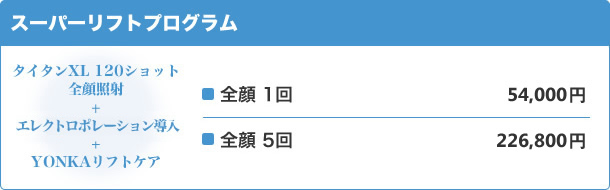スーパーリフトプログラム