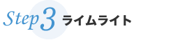 Step3 フォトフェイシャル