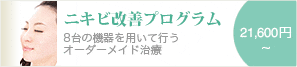 ニキビ改善プログラム