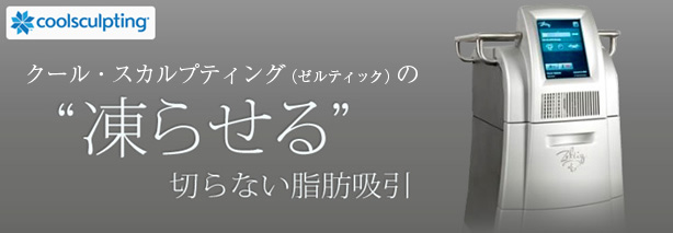 クール・スカルプティング（ゼルティック）の“凍らせる”切らない脂肪吸引